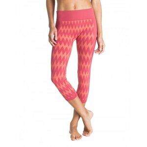 ROXY Stunner SEAMLESS ZigZag CAPRI Legging YOGA